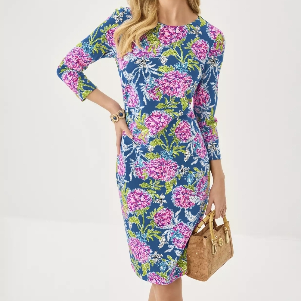 Lilly Pulitzer Kyrie Dahlia Liciois Size 4 - Picture 3 of 9